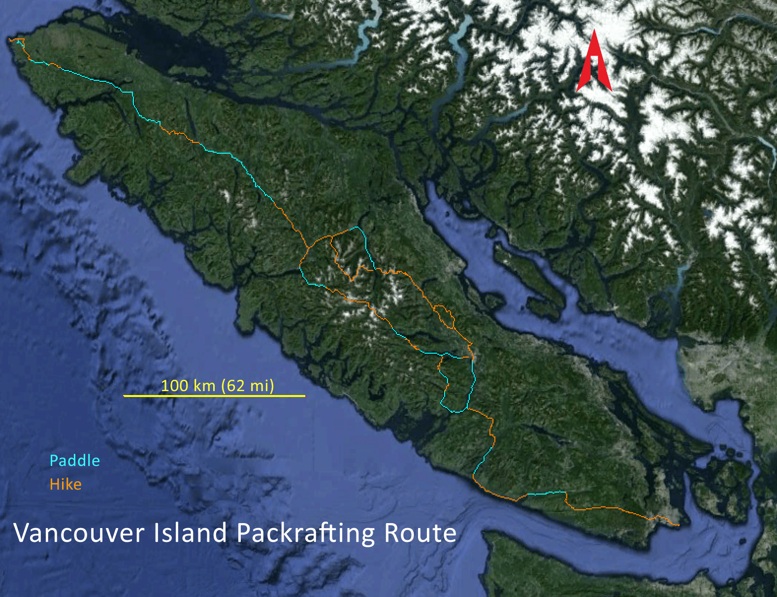 Vancouver Island Packrafting Trip